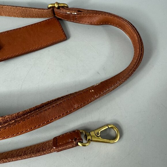 Fossil Brown Leather Adjustable Strap with Matching Hanging Tag - Picture 6 of 8